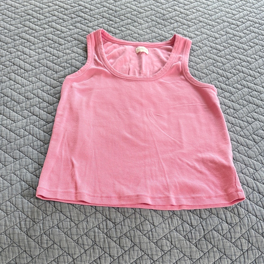 BedHead Pink Tank Top with Pineapple Print Sleep Shorts-medium - Picture 6 of 7